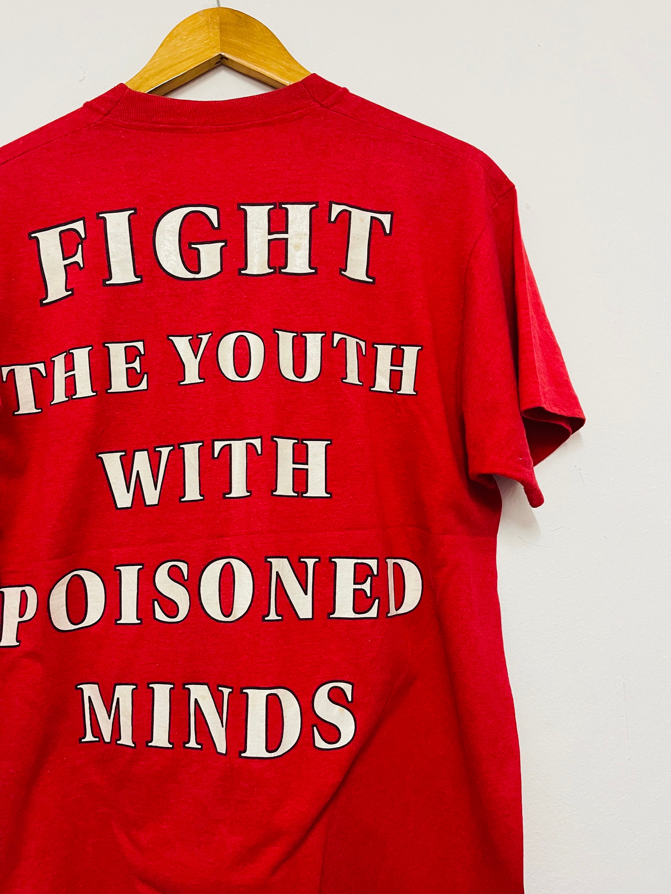 Vintage 90s Fishbone Band : Racism Sucks 1991 Funk Rock Music T