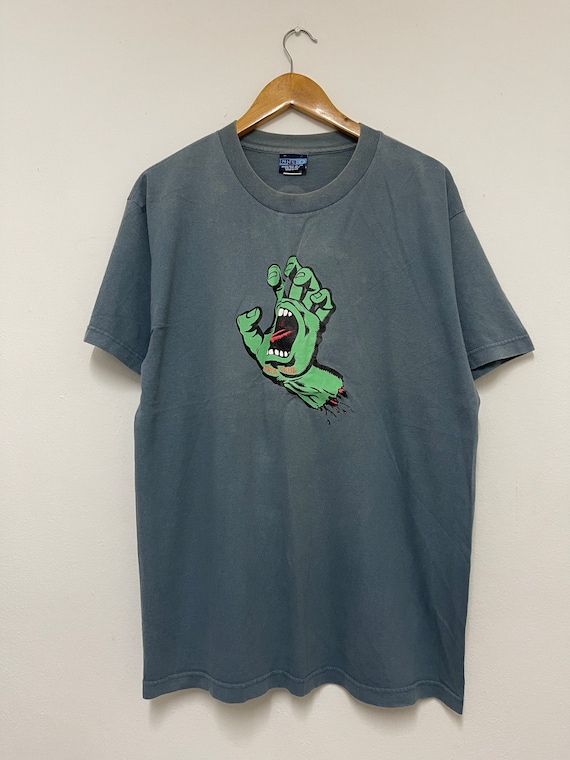 80s USA製 santa cruz skateboards SCS Tシャツ - メルカリ