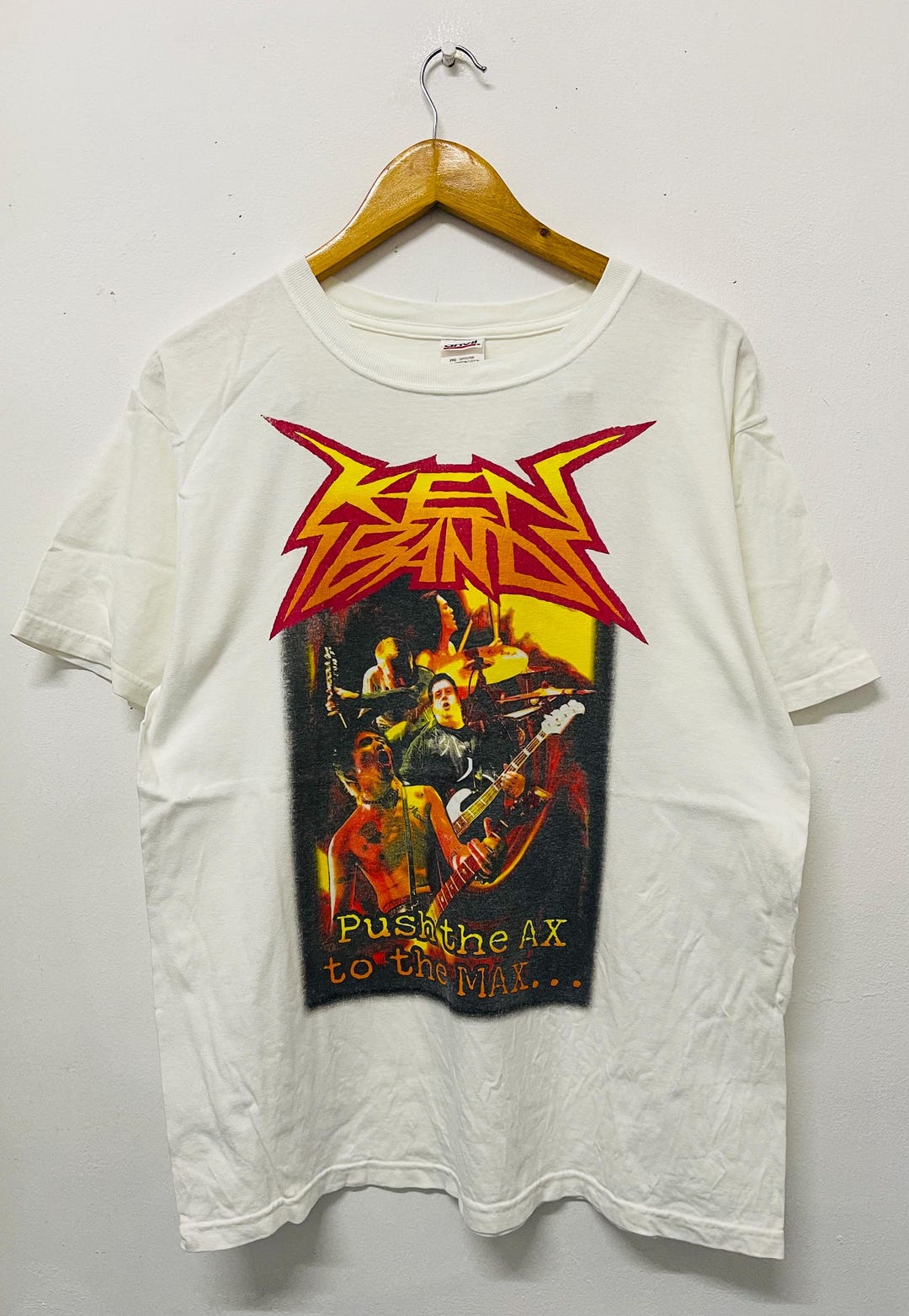 Push Ken Vintage Y2K Ken Band : Push the Ax to the Max Band / Punk Rock / Japan ...