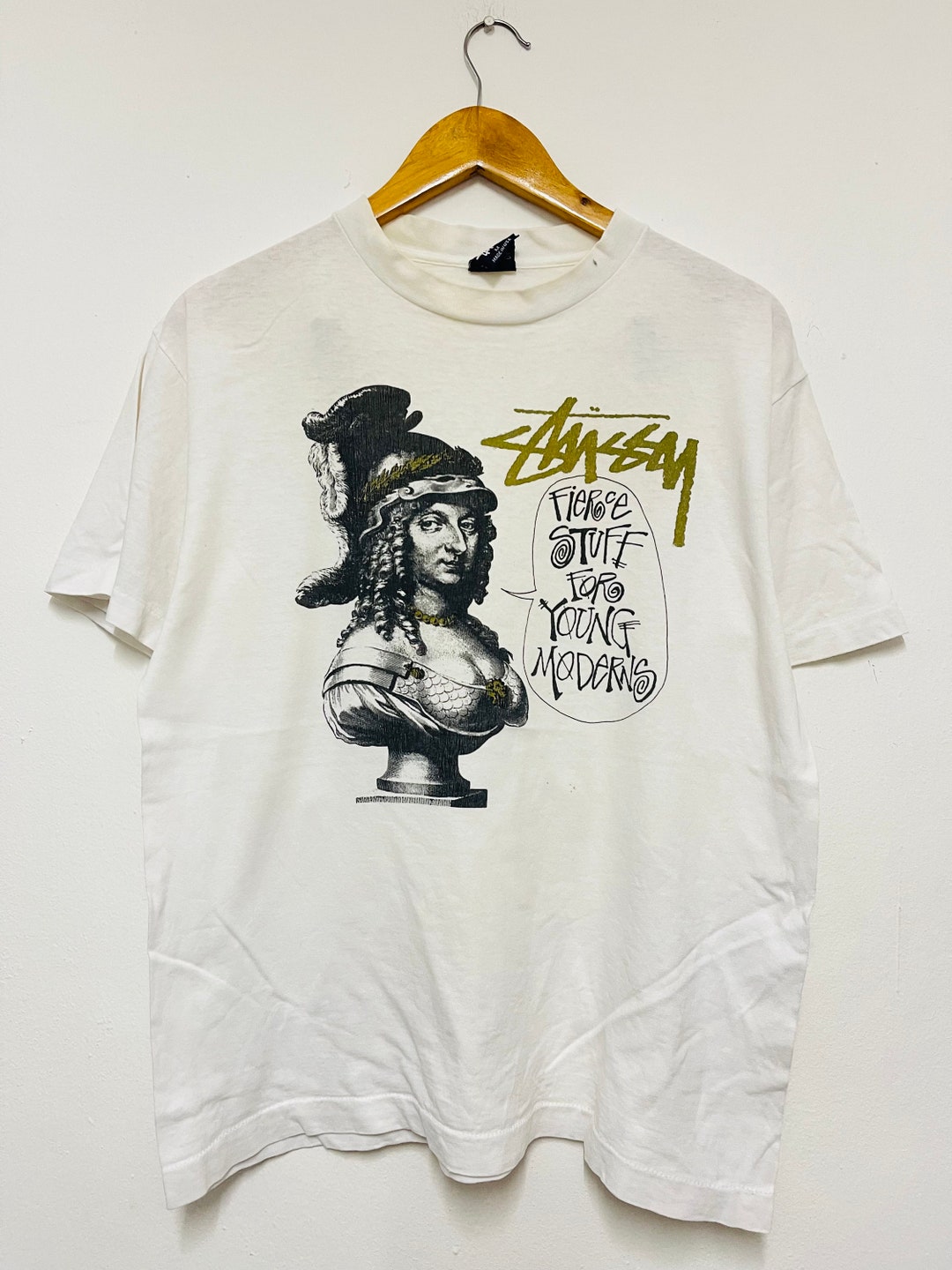 Vintage 90s Stussy “ Remixed Classics T-shirt / Artwork