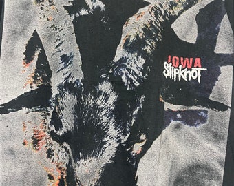 Vintage Y2K Slipknot “ Iowa 2002 Japan Tour T-shirt / Nu Vintage Y2K Slipknot “ Iowa 2002 Japan Tour T-shirt / Nu