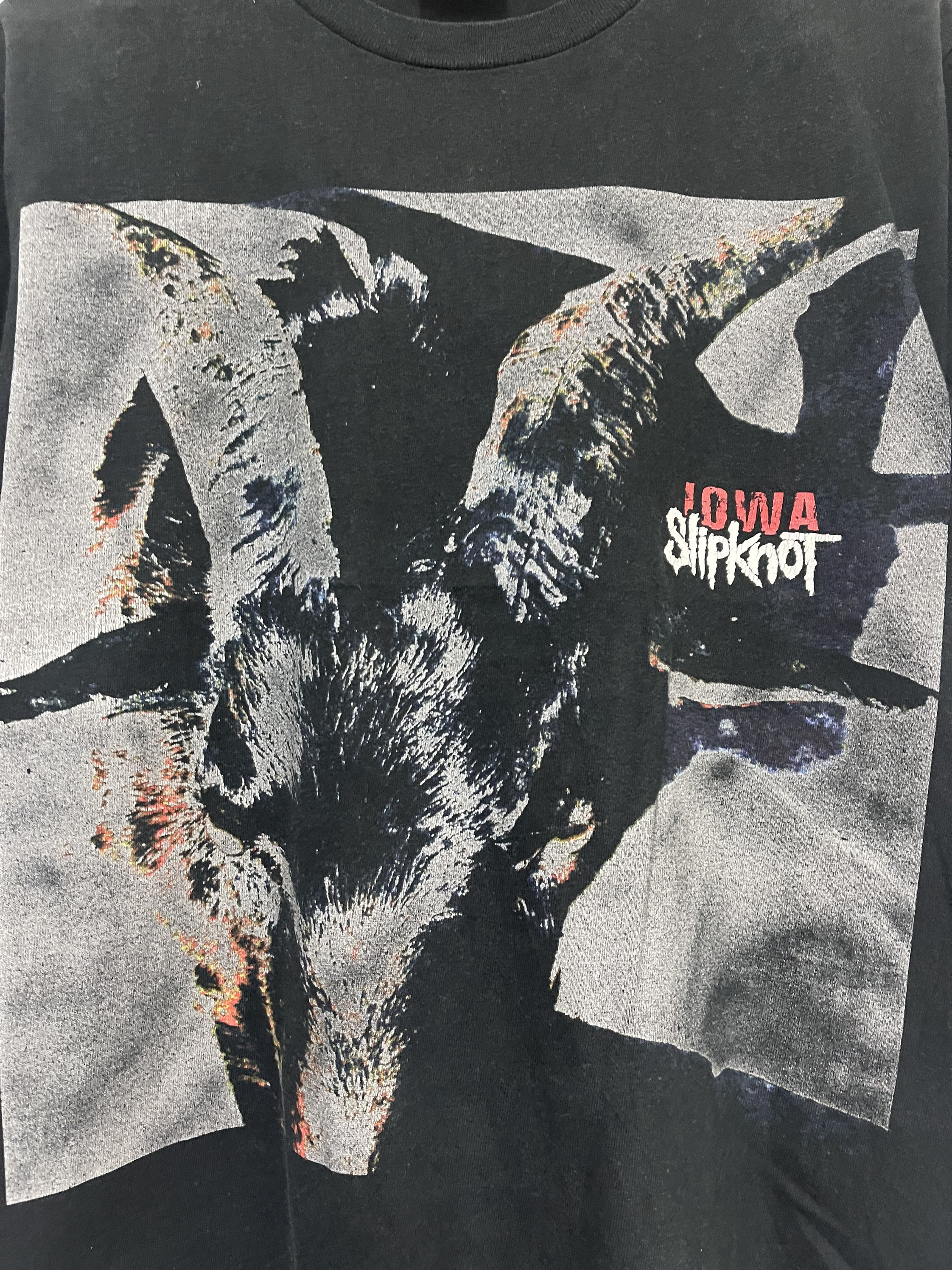 Vintage Y2K Slipknot “ Iowa 2002 Japan Tour T-shirt / Nu Vintage Y2K Slipknot “ Iowa 2002 Japan Tour T-shirt / Nu
