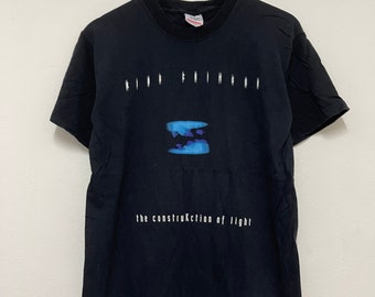 Vintage Y2K King Crimson “The Construction Of Light 2000 Rock Tee / Progressive Rock / Rock n Roll / Rare / Black / Streetwear / S