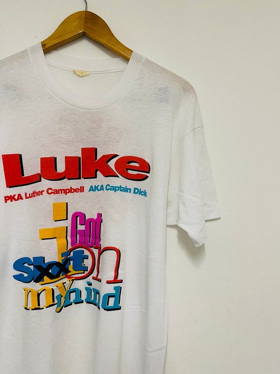 92s LUKE i got shit on my mindTシャツ RAP T