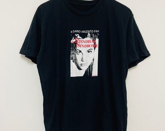 Vintage 90’s The Stendhal Syndrome by Dario Argento 1996 Horror Film T-Shirt / Movie / Streetwear / Black / L