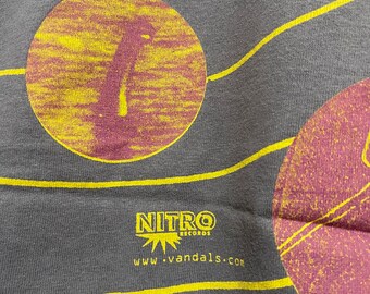Vintage 90s the Vandals Band : the Quickening 1996 Punk Music T