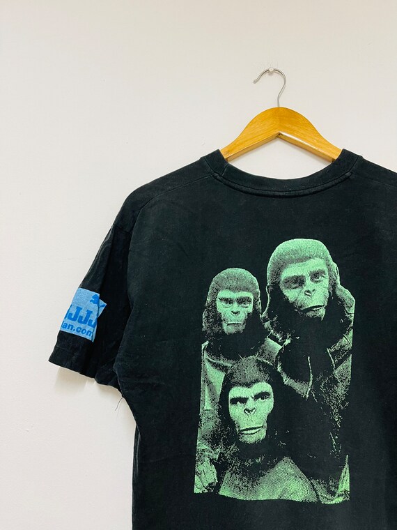 Vintage 90's Planet of the Apes T-shirt / L / Black / Movie Vintage 90's Planet of the Apes T-shirt / L / Black / Movie