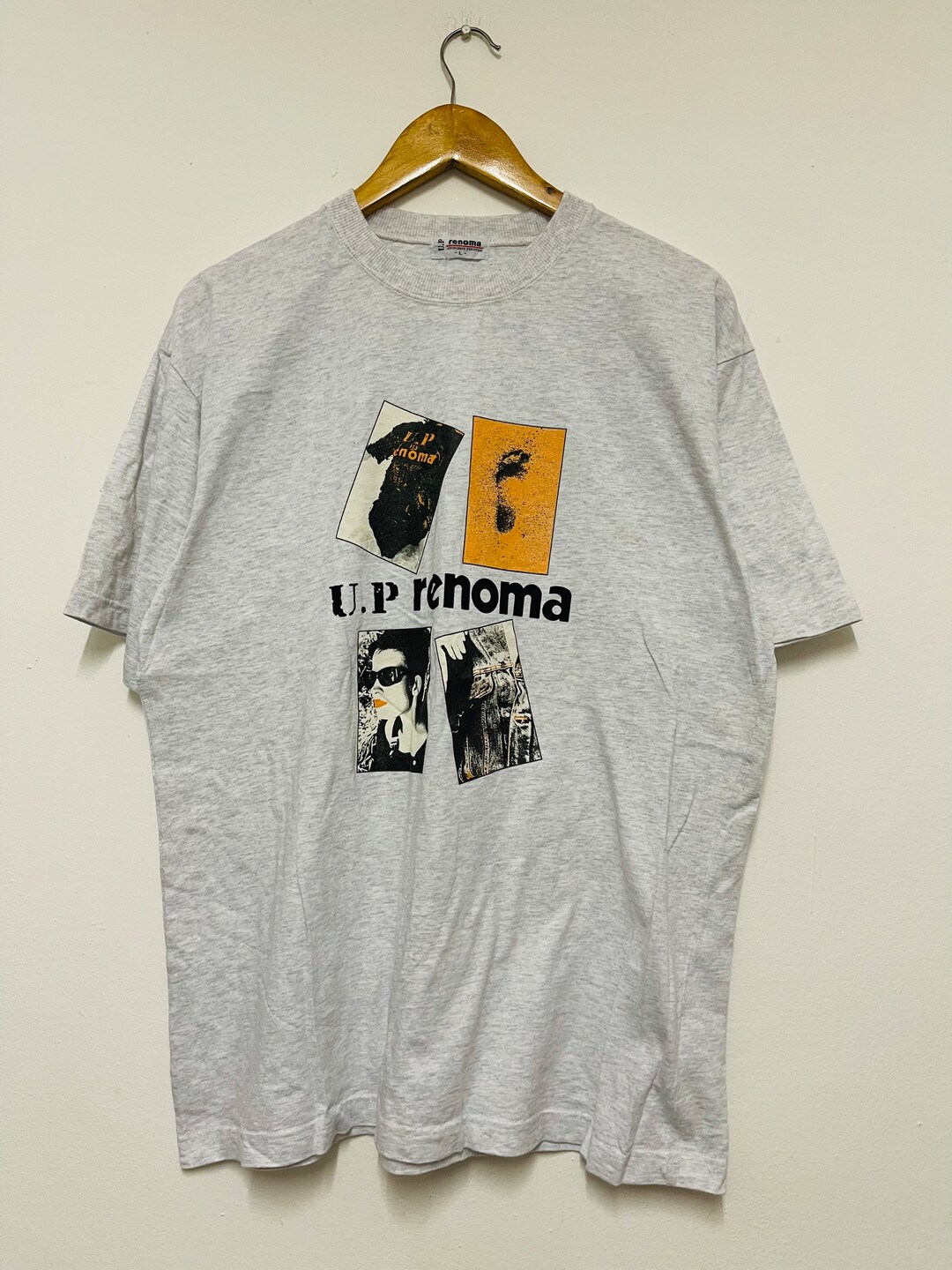 トップス 90s U.P Renoma Photo T Shirt Deadstock 90s U.P Renoma Photo T Shirt Deadstock