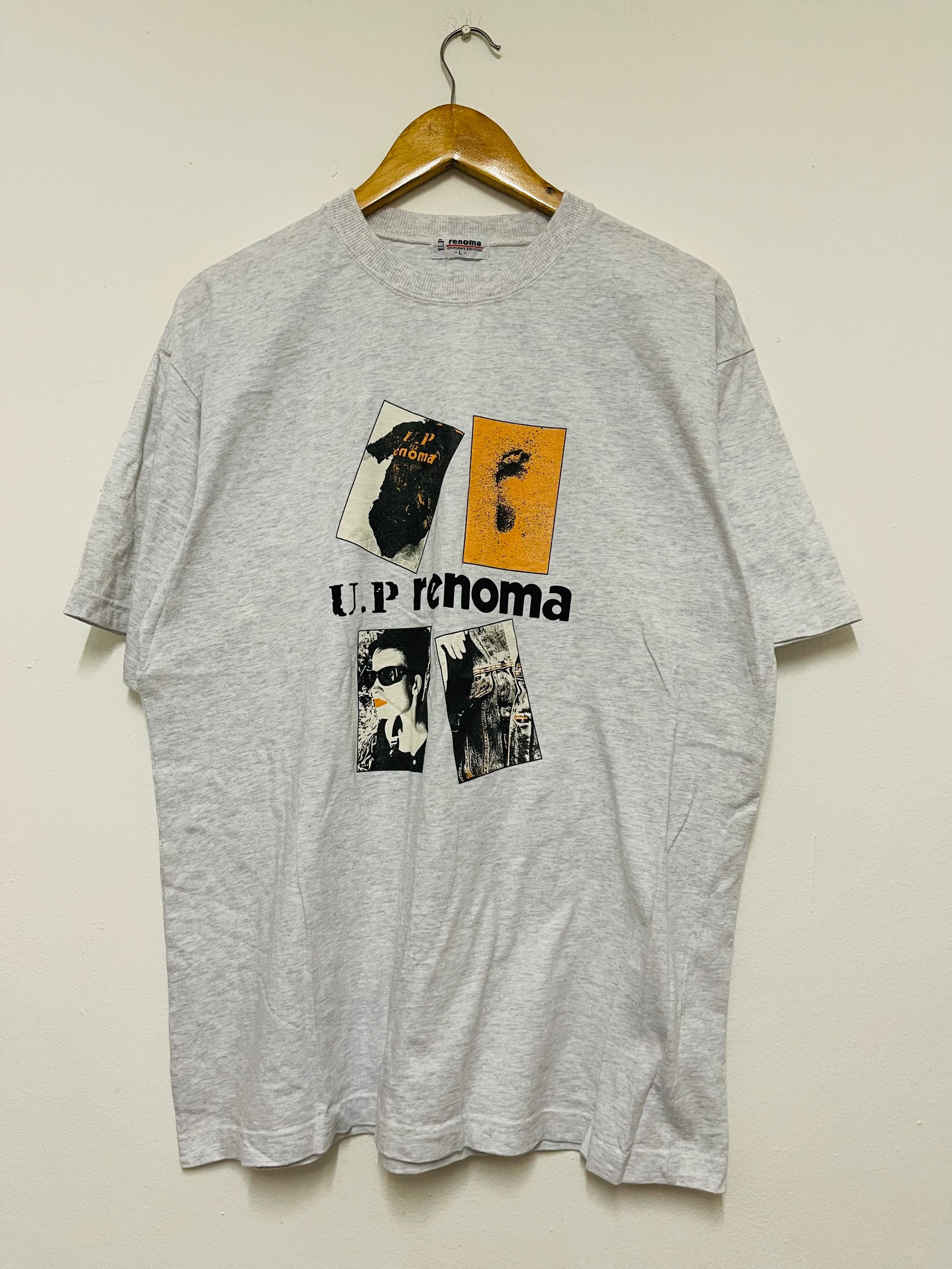 【在庫限り】 Vintage 90s UP Renoma T-shirt / Promo / Advertisement トップス