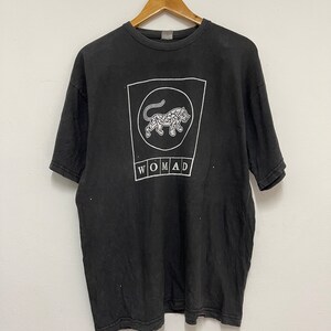Vintage 90’s Womad SA 1999 “Jackson Brown Concert Fest / Ausie Festival / Concert / Music / Streetwear / Black / L