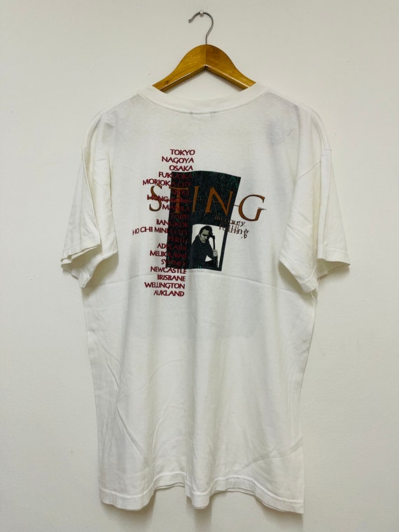 Vintage 90’s Sting “ Mercury Falling 1996 Rock T-… - image 7