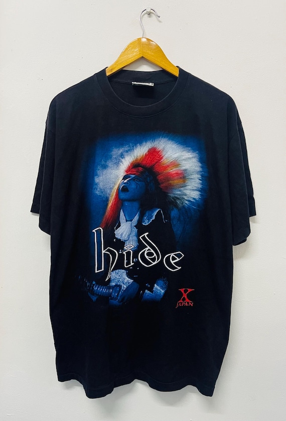 Vintage 90s X Japan : Hideto Matsumoto Hide T-shirt / Heavy Metal 