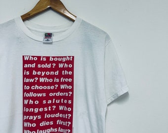 Barbara Kruger Tシャツ フォトフォリオ Barbara Kruger Tシャツ フォトフォリオ - メルカリ