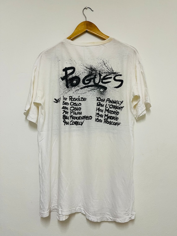 The Pogues ポーグス 92年 ジャパンツアー Tシャツ ヴィンテージ The Pogues ポーグス 92年 ジャパンツアー Tシャツ ヴィンテージ