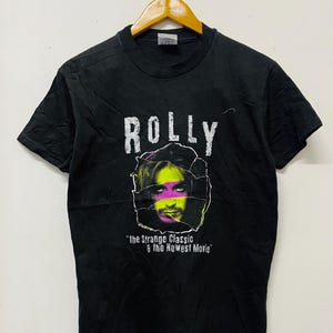 Vintage 90s Rolly Teranishi : The Strange Classic T-Shirt / Male Singer / Japan Music / Musicians / Japan Music / Babymetal / Black / S
