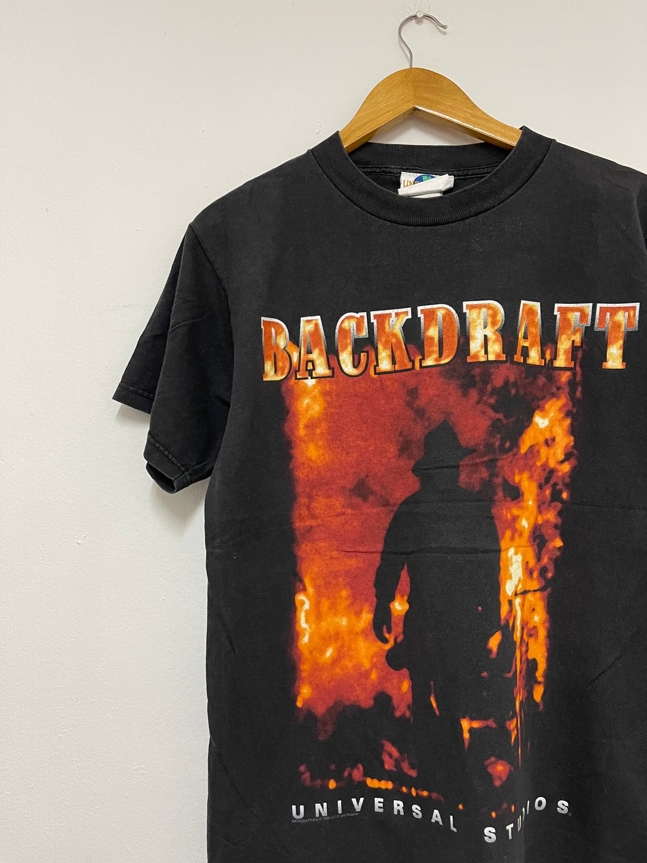 Vintage 90’s Backdraft 1998 Film T-shirt / Movie / Streetwear / Rare ...
