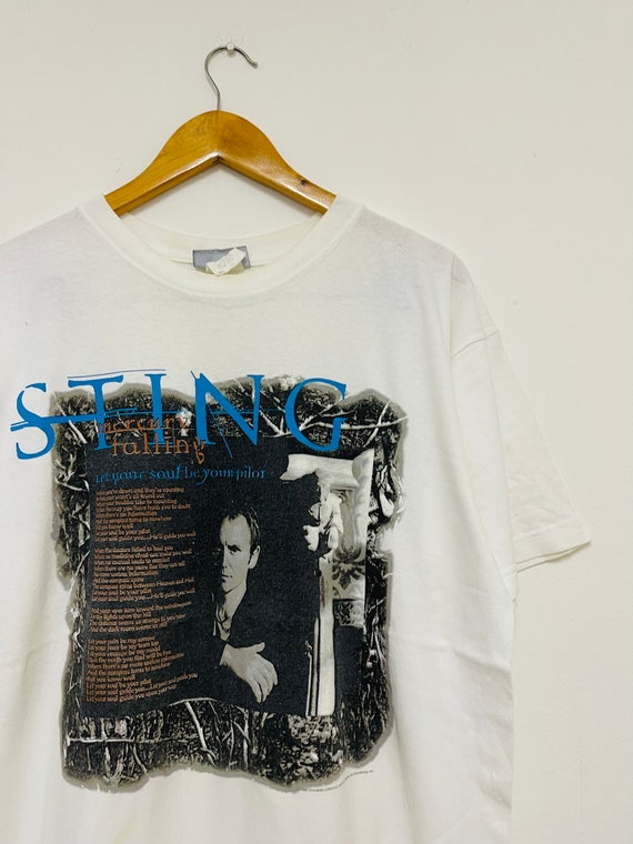 Vintage 90’s Sting “ Mercury Falling 1996 Rock T-… - image 2