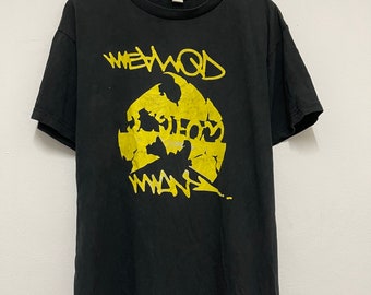 Vintage 90s Wu Tang “method Man Wu Wear Clothing Rap T-shirt / Rap