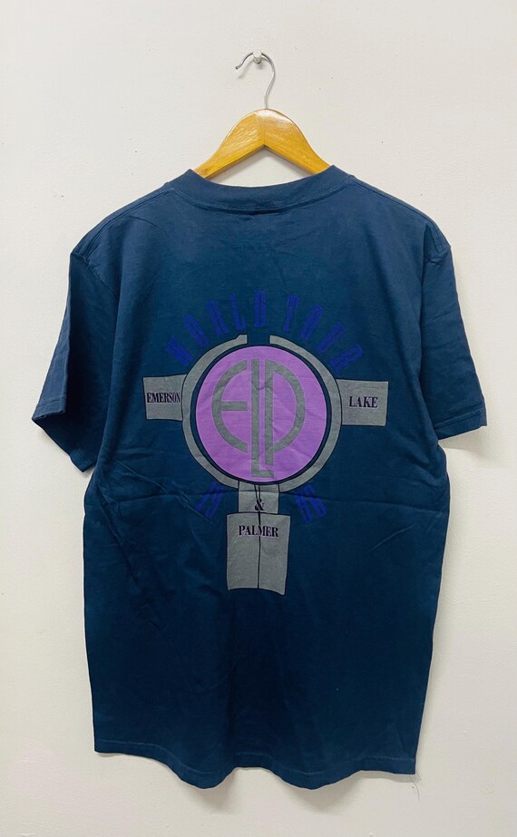 ELP emerson lake & palmer エマーソン　Tシャツ 90s Vintage 90s Emerson Lake and Palmer : World Tour 1996 T-shirt