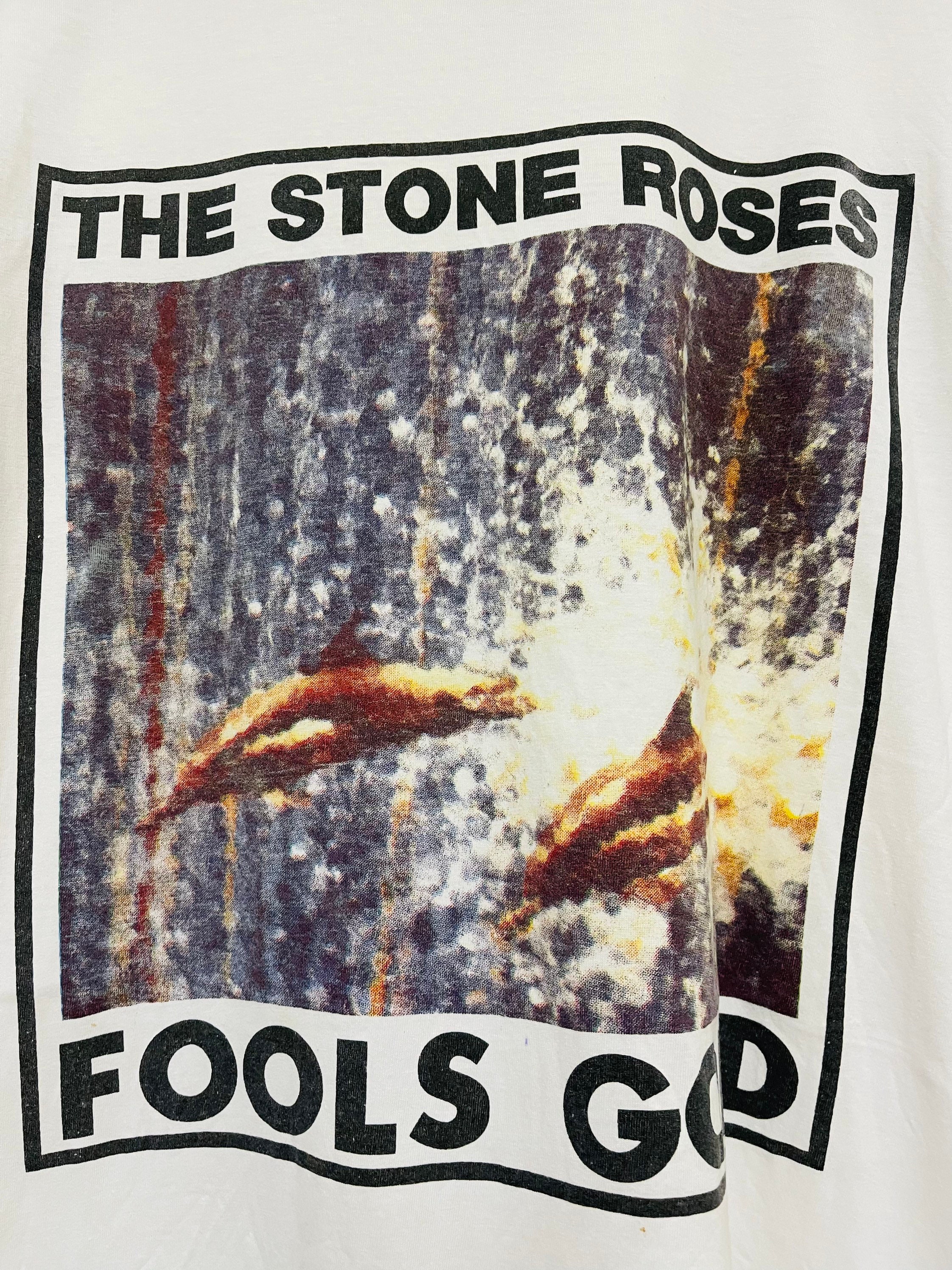 Vintage 80s the Stone Roses : Fools Gold 1989 Alt Rock T Vintage 80s the Stone Roses : Fools Gold 1989 Alt Rock T