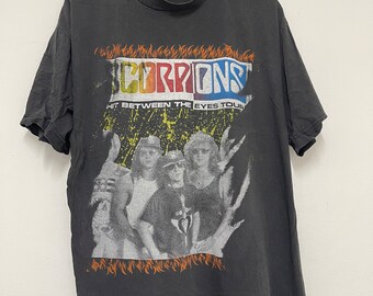スコーピオンズTシャツ94年当時ものGEMボディLサイズ The scorpions band t - Gem