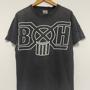 Vintage 90s Bounty Hunter T-Shirt / Japan Streetwear / Japan Designer / Japan Clothing / Skate Surf / Streetwear / Black / M