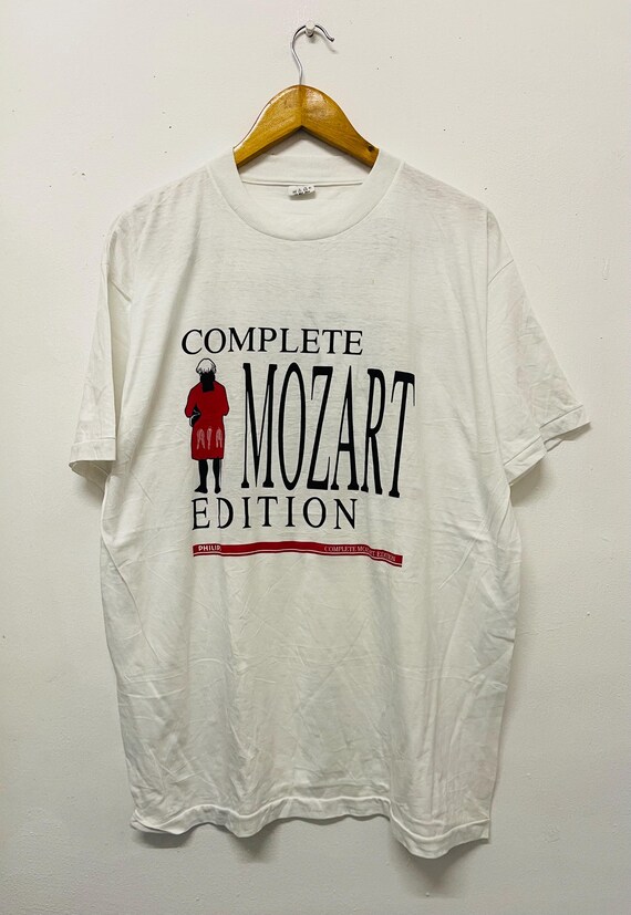 Vintage 90s the Complete Mozart Edition 1990 Music T-shirt 