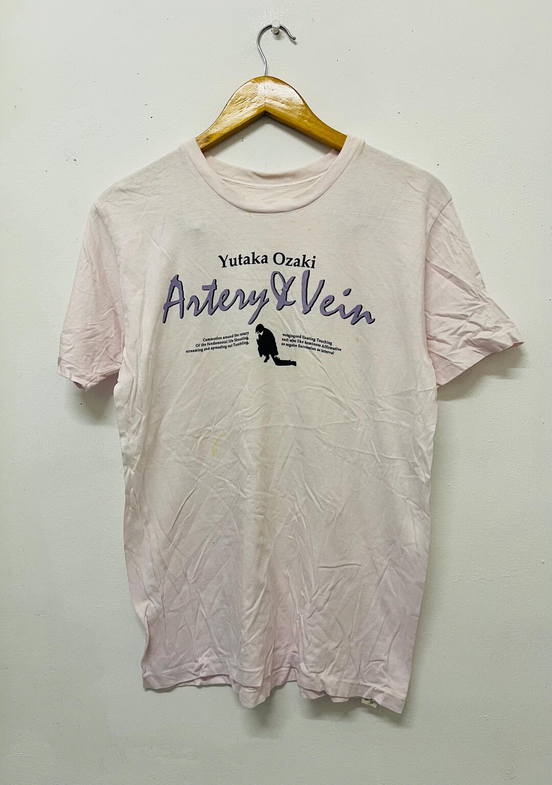 尾崎豊Yutaka Ozaki THE DAY Tシャツ ヴィンテージ 90年代 尾崎豊：動脈と静脈 1999 Tシャツ / 男性歌手