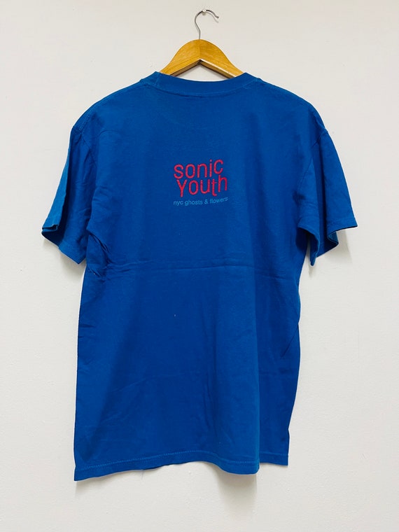 Vintage 00s Sonic Youth : NYC Ghost and Flowers 2000 Music T-shirt