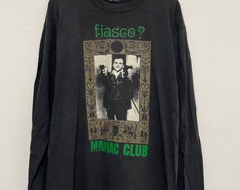 Vintage 90s Robert De Niro by Fiasco? Maniad Club UK “ Taxi Driver by Martin Scorsese T-Shirt / Film Movie / Streetwear / Black / XL