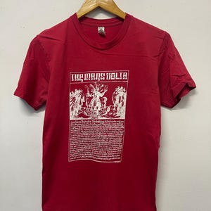 Vintage Y2K The Mars Volta 2005 T-Shirt / Rare / Frances The Mute / Progressive Rock/ Distressed / Red / American Music / Rock T-Shirt / S