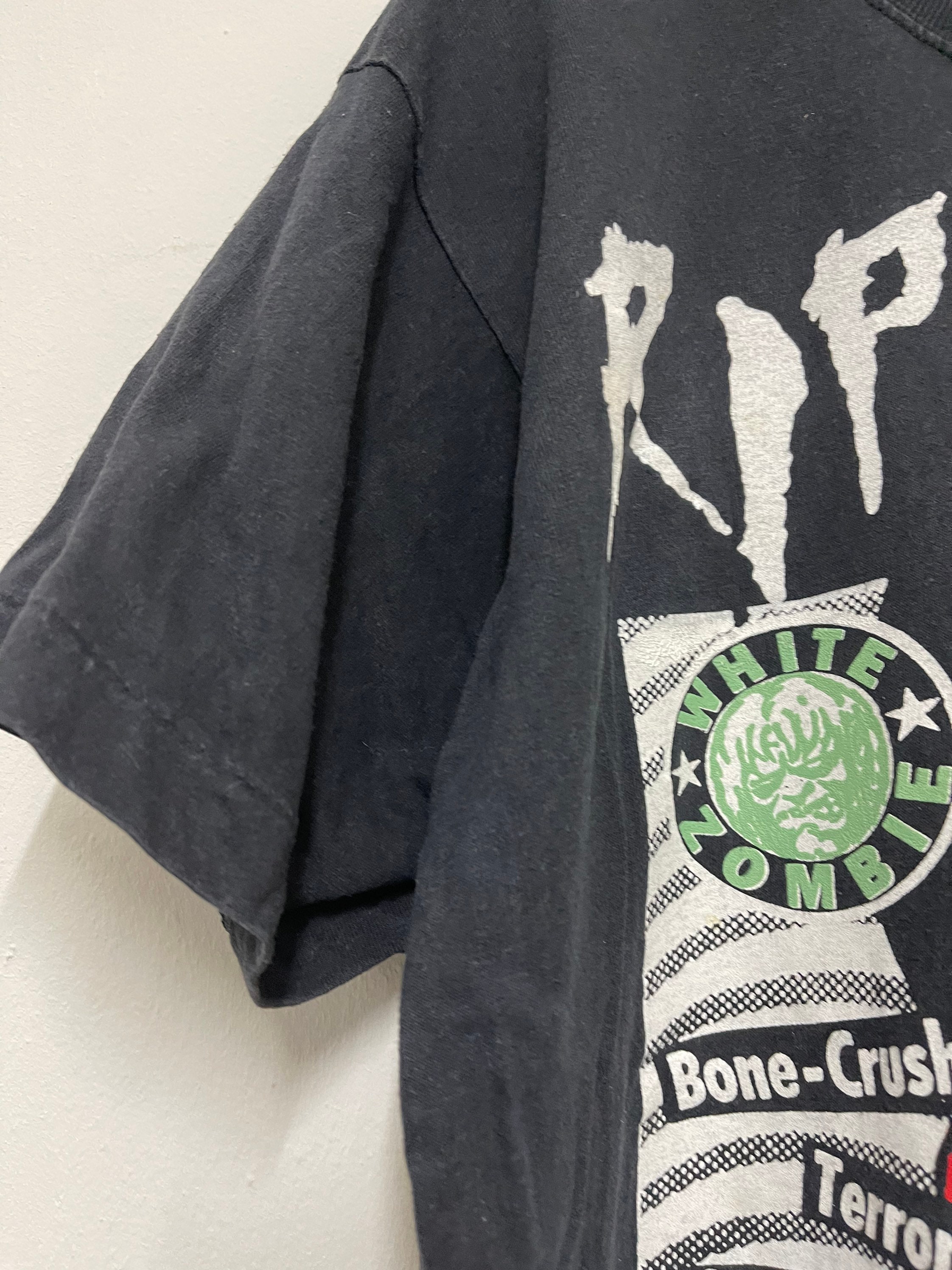 Vintage 90s Rip Party 1994 White Zombie Pantera Metal T-shirt / Heavy ...