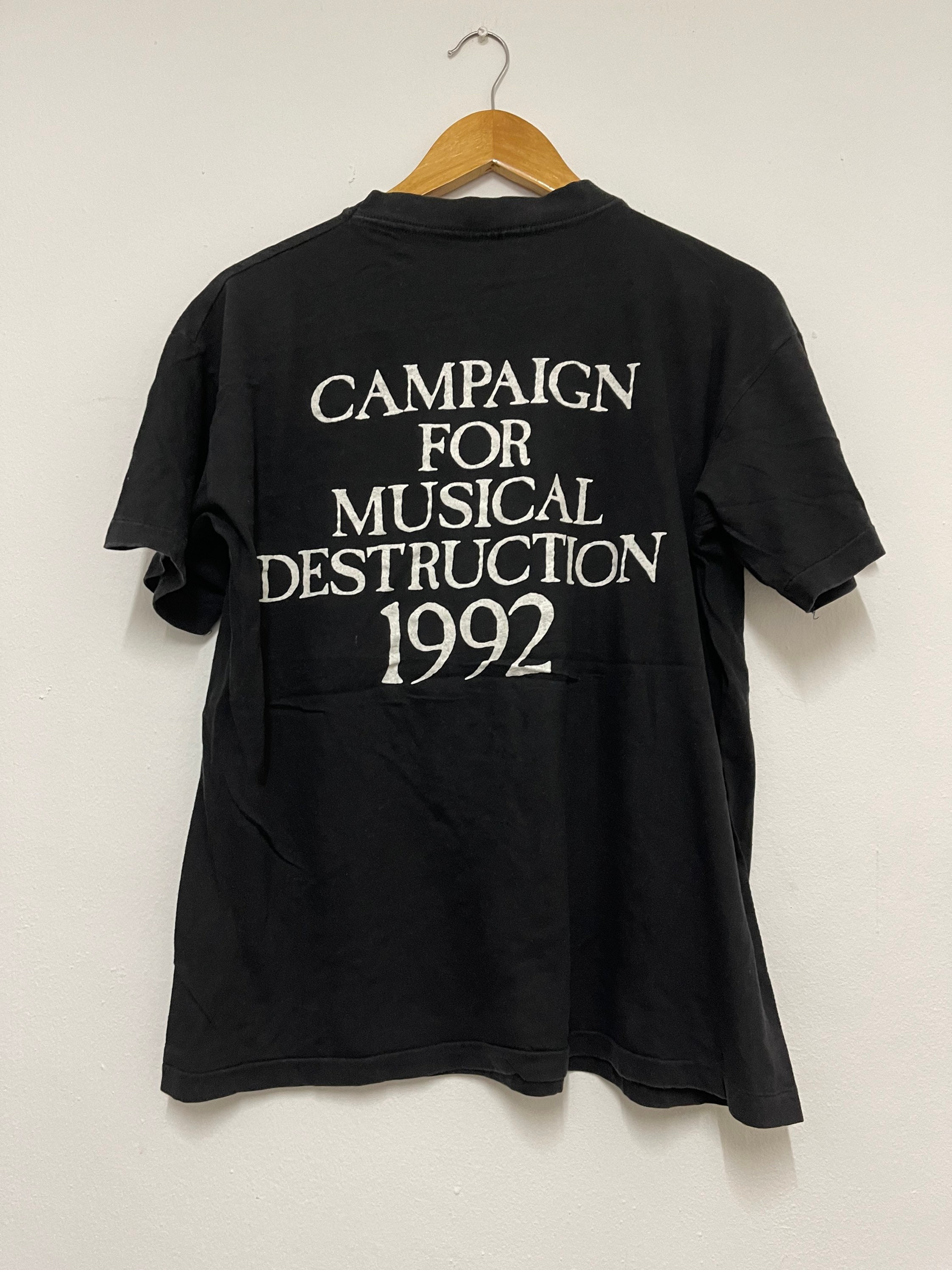 Vintage 90s Napalm Death “ Utopia Banished 1992 Death Metal T