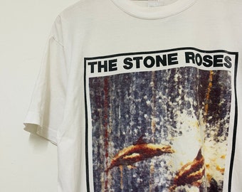 Vintage 80s the Stone Roses : Fools Gold 1989 Alt Rock T Vintage 80s the Stone Roses : Fools Gold 1989 Alt Rock T