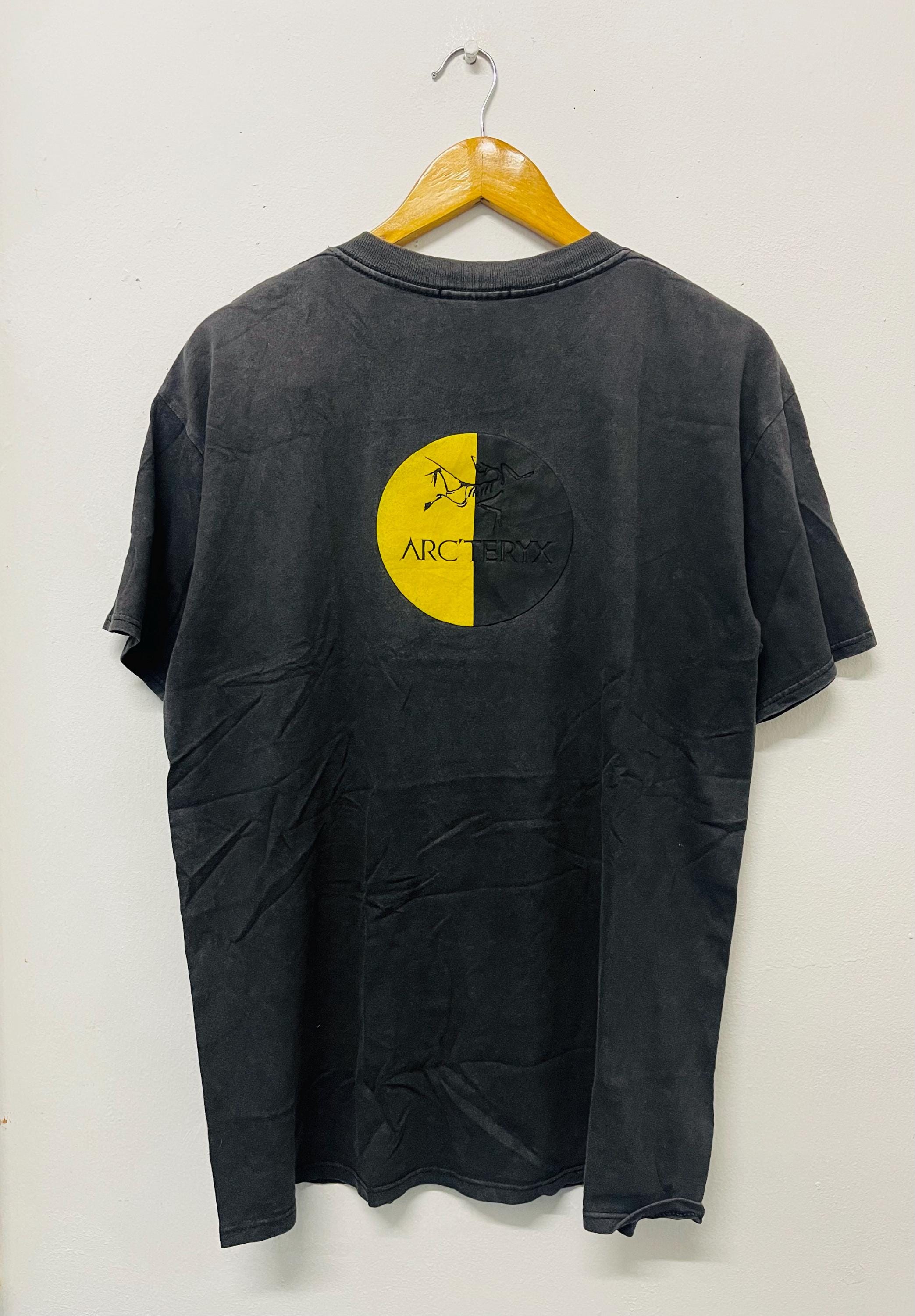 00s アークテリクス 旧タグ スキープリント Tシャツ ビンテージt 黒 m26909064244_1.jpg?1757086748