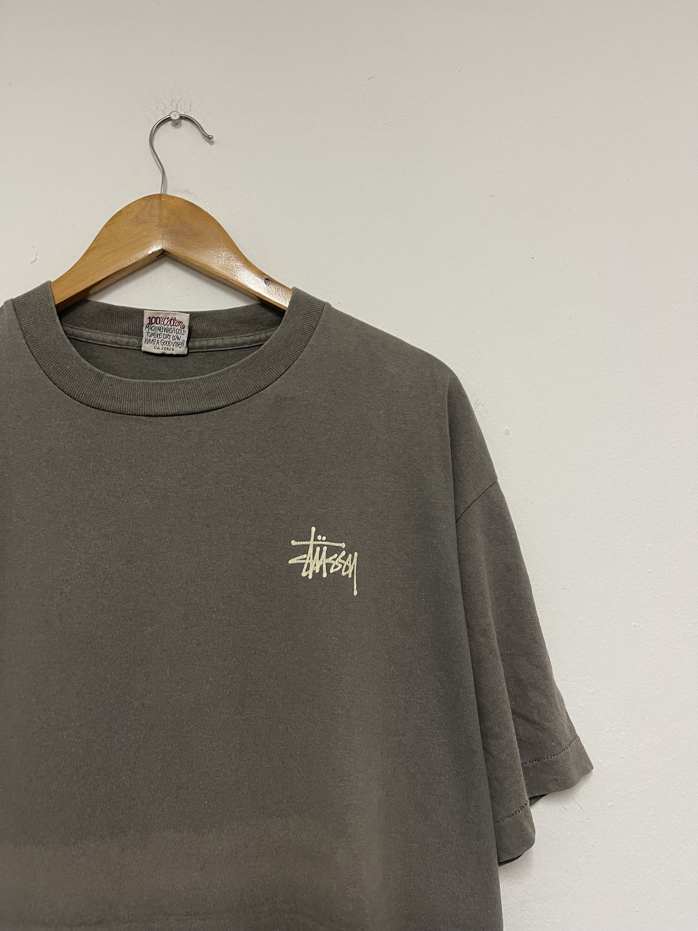 old stussy✴︎90s✴︎ロンt Vintage 90s Vintage Stussy T Shirt Long Sleeve Stussy Spell