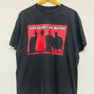 Vintage 90s RATM Band : The Schlacht von Los Angeles Album 1999 T-Shirt / Funk Metal / Rap Metal / Tour / Punk / Streetwear / Schwarz / L