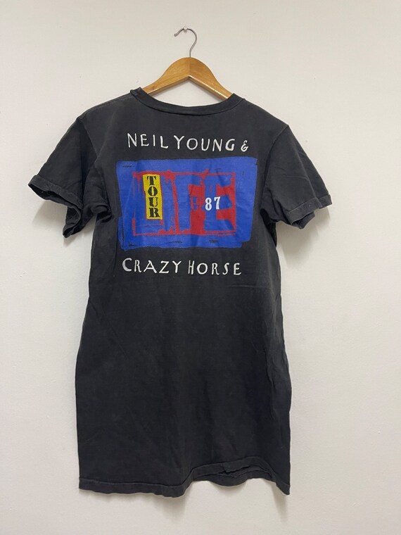 Vintage 80s Neil Young & Crazy Horse “ Life 1987 … - image 2