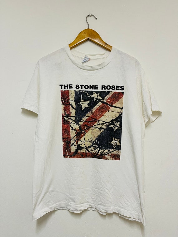 Vintage 90s the Stone Roses Waterfall 1991 Band T-shirt / Rare