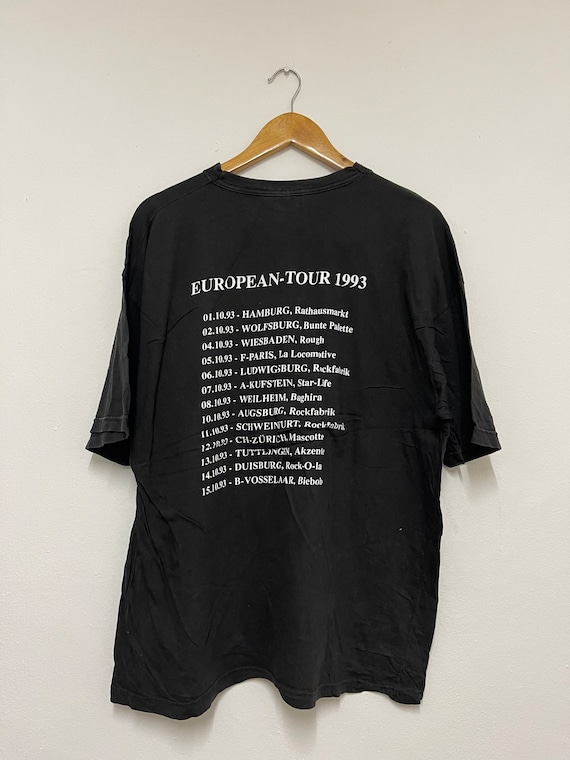 Vintage 90s Subway European Tour 1993 T-shirt / Rock / Band 