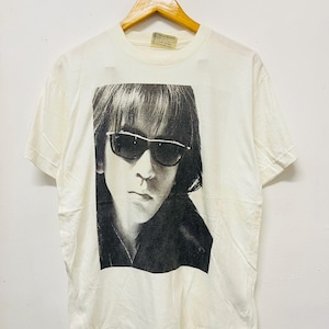 Vintage 90s B’z Band : Live Gym Spirit Loose 1996 T-Shirt / Hard Rock / Pop Rock / Duo / Japan Music / Pop Culture / White / M