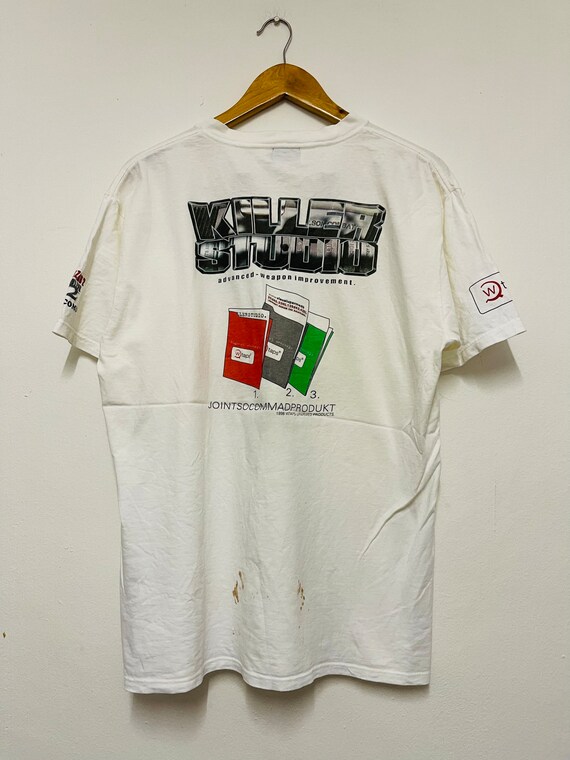 Vintage 90s Wtaps 1998 Biohazard 2 T-Shirt / Rare… - image 2