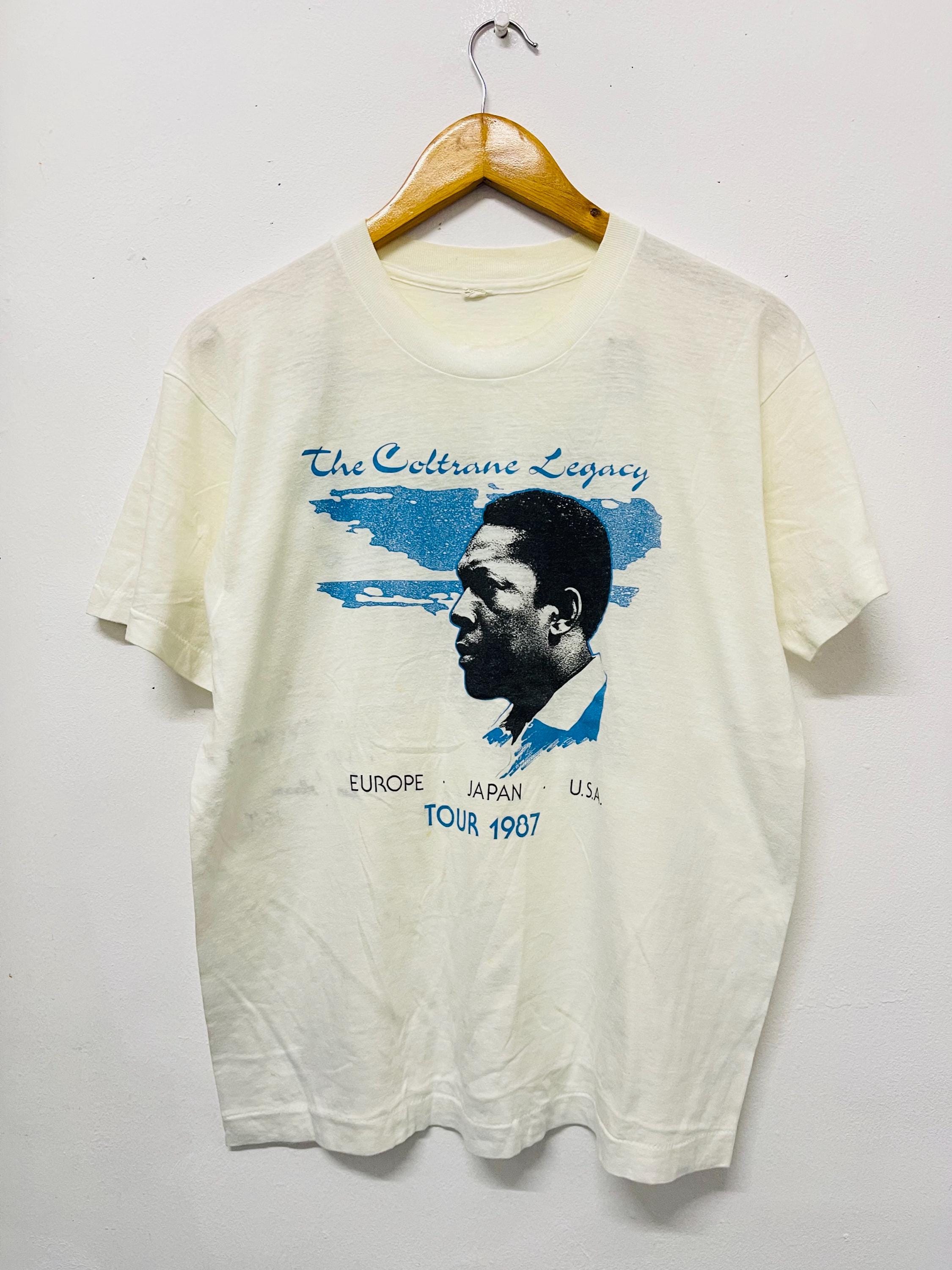 Vintage 80s John Coltrane Legacy Tour 1987 T-shirt / Stereo 