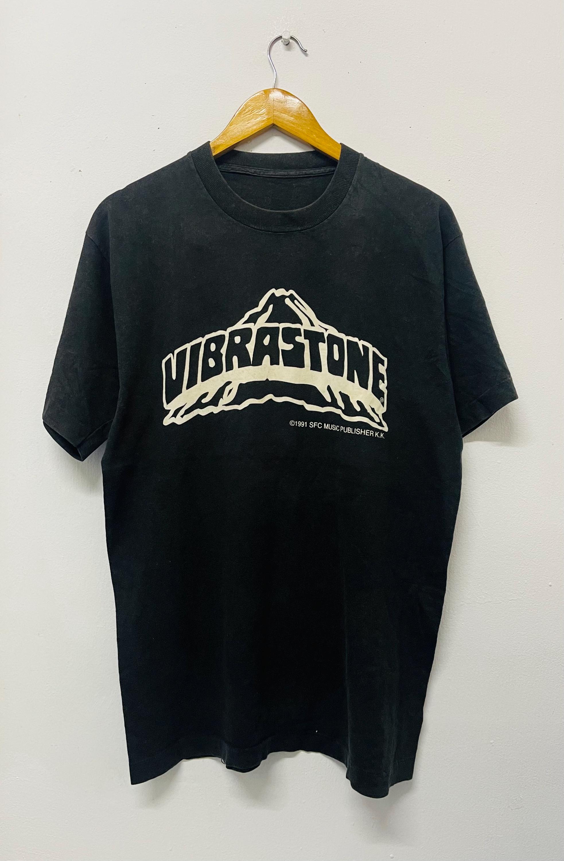 Vintage 90s Vibrastone : SFC Music 1991 T-shirt / Hip Hop Music