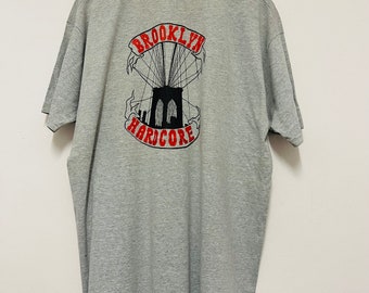 トップス IRATE NYHC Vintage Band Shirt Mens Large Irate Hardcore Hxc Music