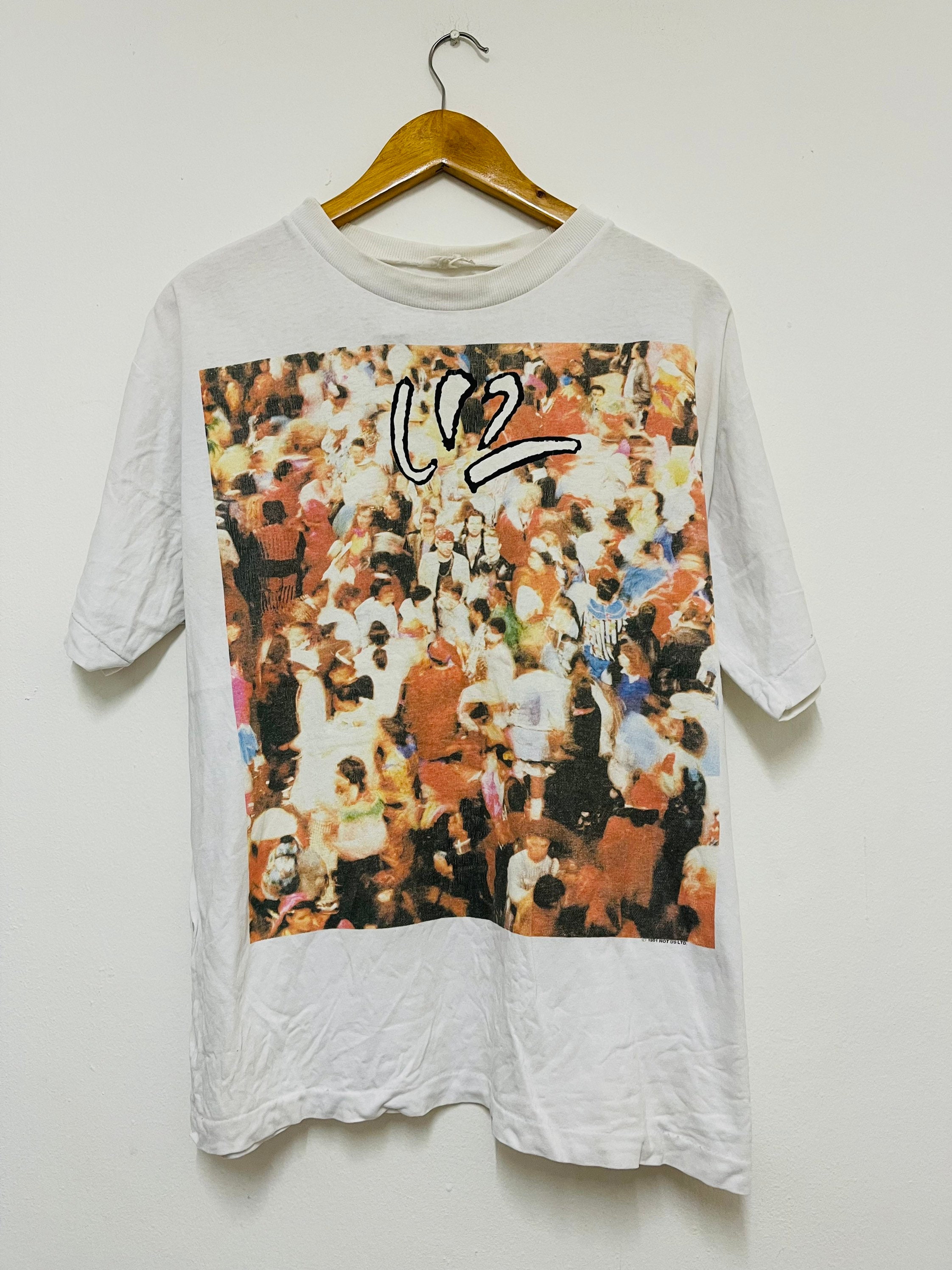 Vintage 90s U2 Achtung Baby 1991 Band Alt Rock Music - Etsy