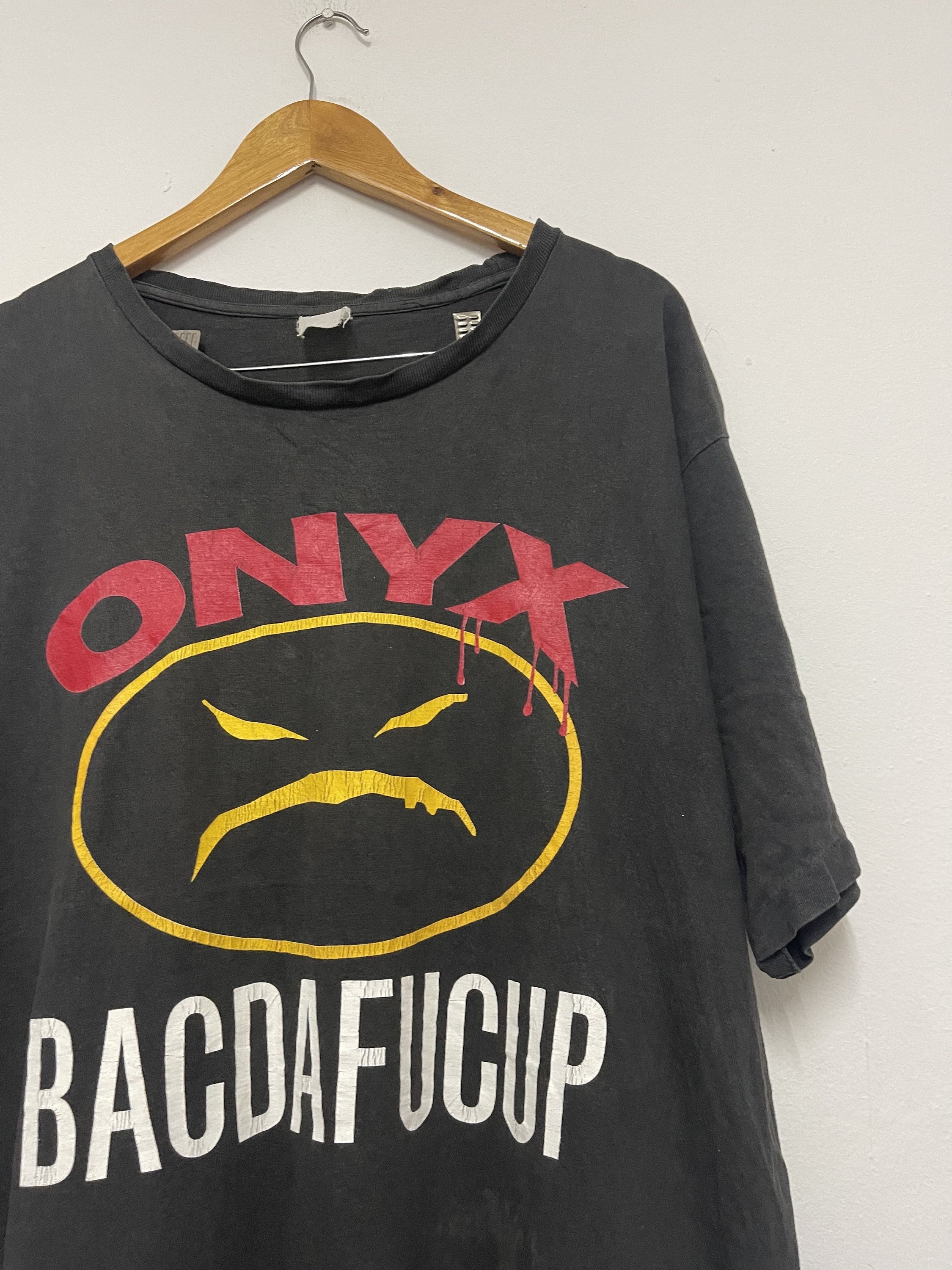 Vintage 90s Onyx : Bacdafucup 1993 Hip Hop Music T-shirt