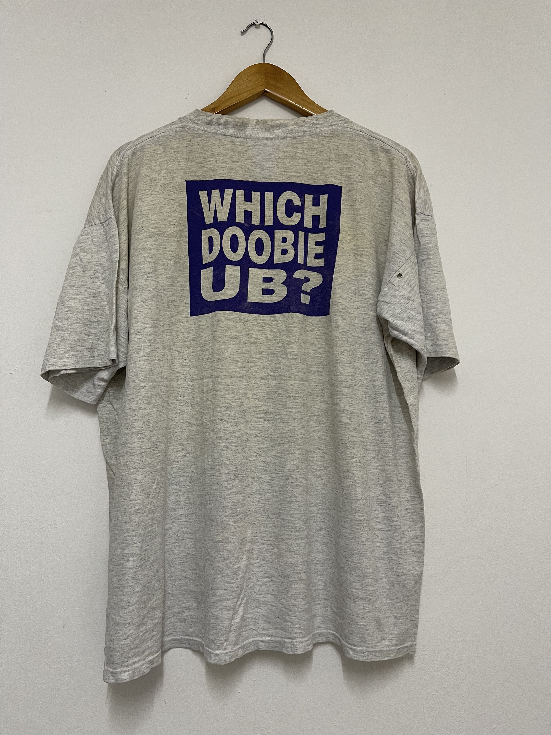 Vintage 90s Funkdoobiest “which Doobie U B 1993 Rap T-shirt / Hip 