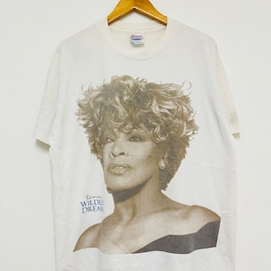 Camiseta vintage de Tina Turner de los 90, &quot;Wildest Dream 1996&quot;, cantante solista de música R&B / Música soul / Rara / Ropa urbana / Blanca / L