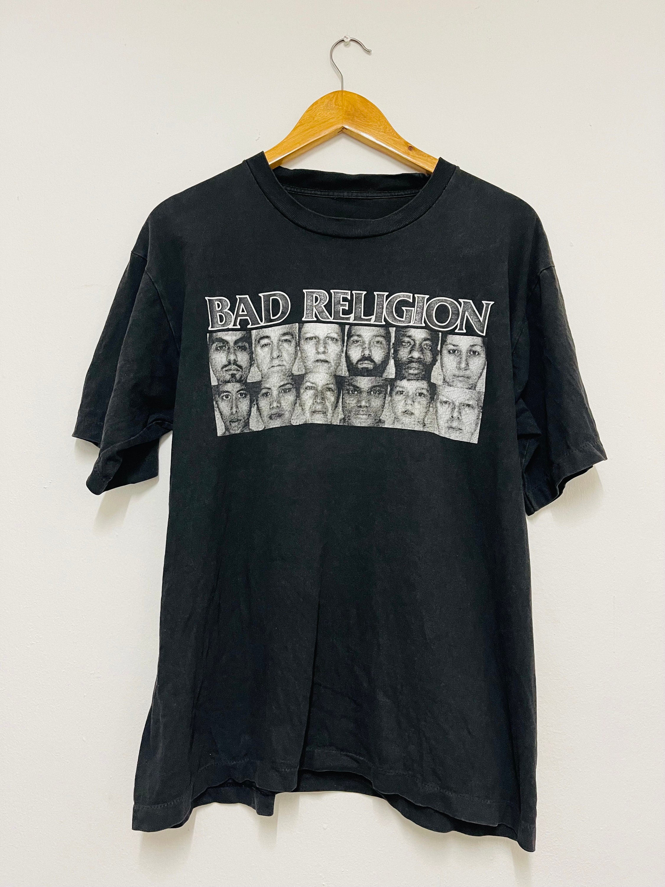 Vintage 90s Bad Religion “ the Gray Race 1996 Punk T-shirt